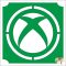 5x5 cm-es Csillámtetoválás sablon - XBOX 405