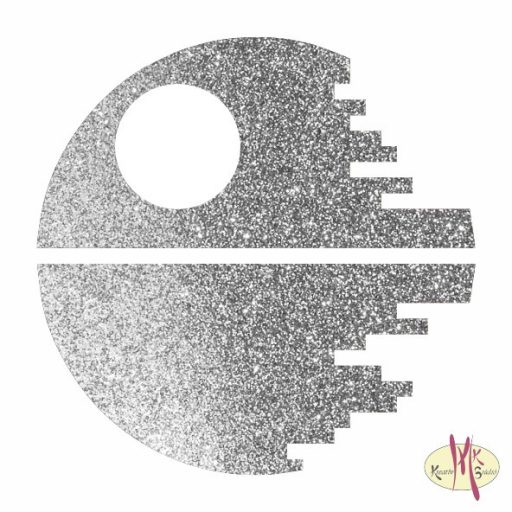 5x5 cm-es Csillámtetoválás sablon - Star Wars 408