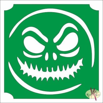 5x5 cm-es Csillámtetoválás sablon - Emoji, smiley 424