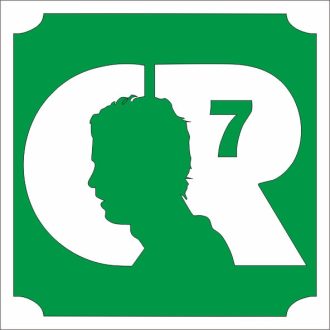 5x5 cm-es Csillámtetoválás sablon - C. Ronaldo 434