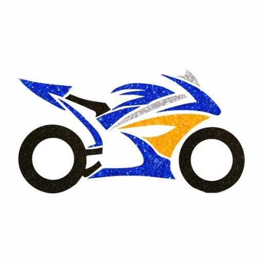 5x5 cm-es Csillámtetoválás sablon - Speed motor 455