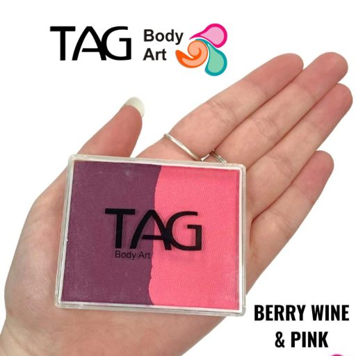 TAG csíkos arcfesték BERRY WINE & PINK 50gr