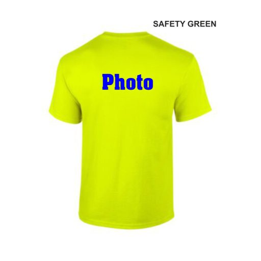 Press, Sajtó, Fotó, Photo Póló Safety Green