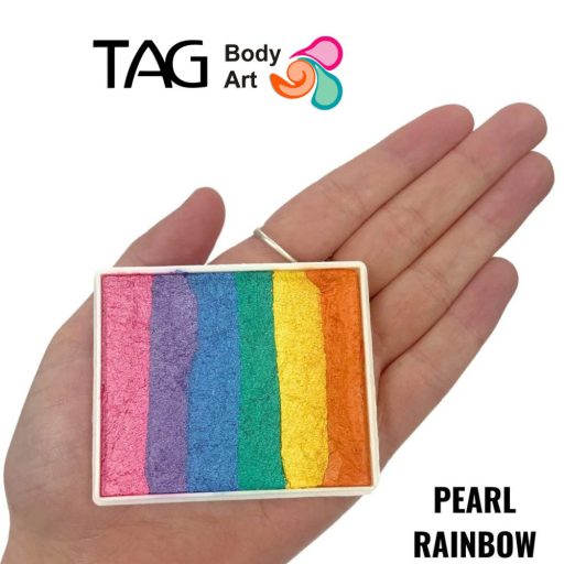 TAG csíkos arcfesték PEARL RAINBOW 50gr