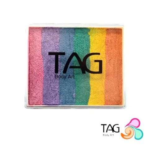 TAG csíkos arcfesték PEARL RAINBOW 50gr