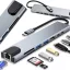 USB-C HUB 8 az 1-ben – 4K HDMI, PD, Ethernet