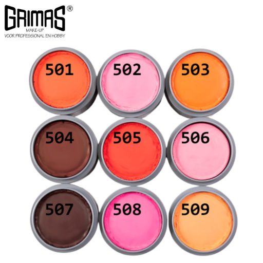 Grimas  Bright red Pure arcfesték 15 ml 501