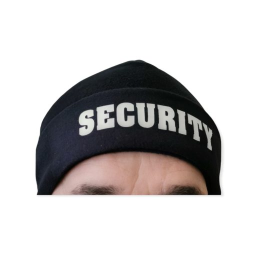 Polár sapka Security, Rendező, Biztonsági őr