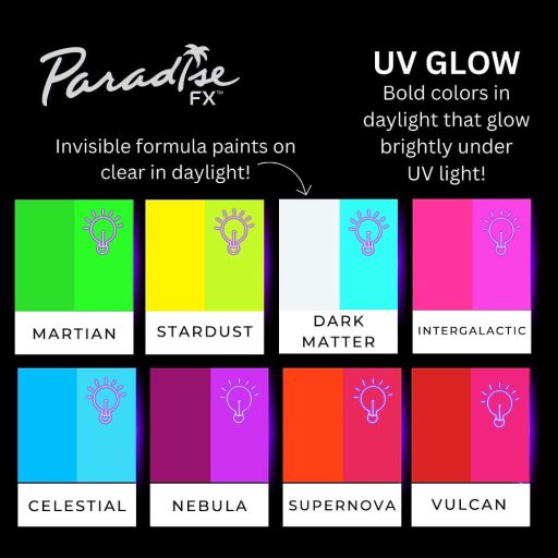 Mehron Paradise - UV-Neon Celestial 40 gramm