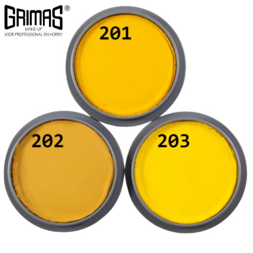 Grimas Yellow Pure arcfesték 2,5 ml 201