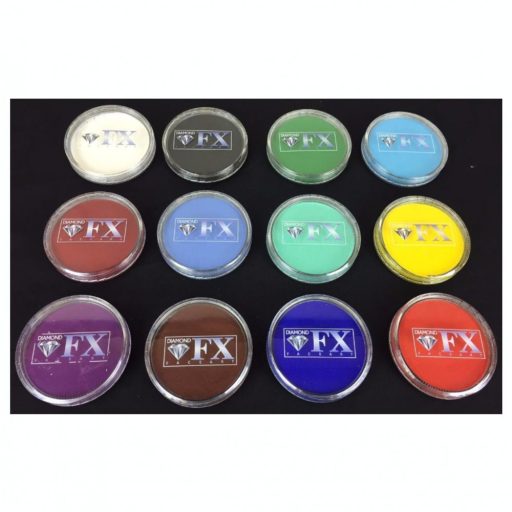 DiamondFX arcfesték tároló doboz 12x 30gr