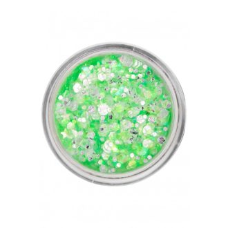 PXP chunky  csillámkrém -neon emerald candy 10 ml