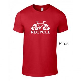 Póló - Recycle bicikli