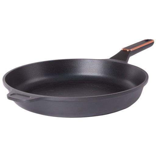 28 cm-es nagy tapadásmentes serpenyő, indukciós és gázfőzőlaphoz