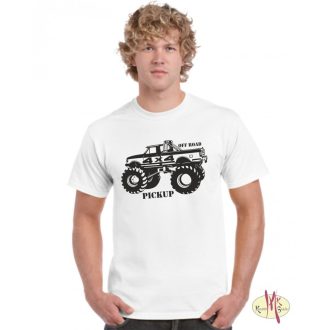 Kereknyakú Póló -  Off Road 4x4 Pickup