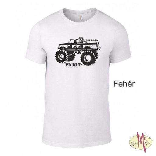 Kereknyakú Póló -  Off Road 4x4 Pickup