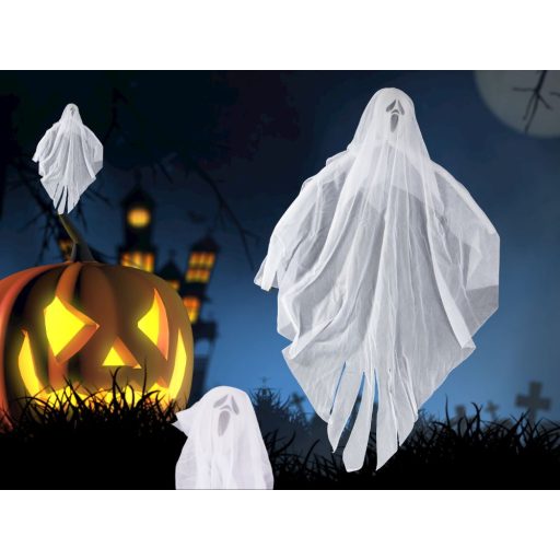 Szellem, Sikoly Halloween dekoráció 65cm