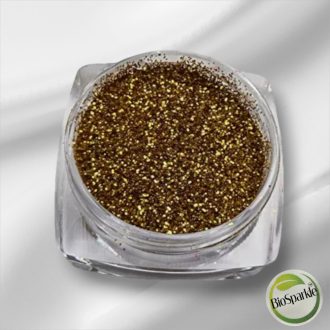 Kozmetikai Bio csillám Gold