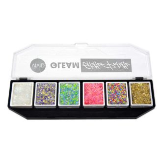 VIVID Glitter csillámkrém Vivid Dream 6 színű paletta