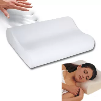 Ortopéd memóriahabos párna – antiallergén 50×30 cm