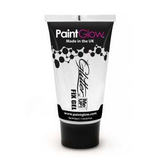 Paint Glow csillámzselé natúr - Glitter fix gel 50 ml