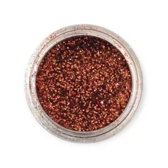 KiviArt Bio Kozmetikai Csillámpor Copper YLB400 (3 ml) - Biológiailag Lebomló Réz Glitter