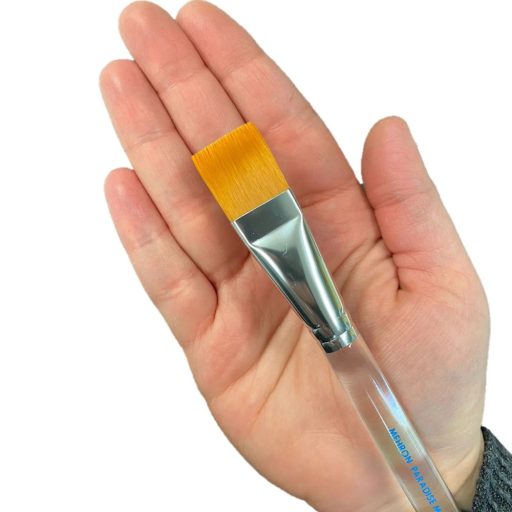 Mehron Paradise AQ 841 profi arc és testfestő lapos ecset - Prisma 3/4" Medium