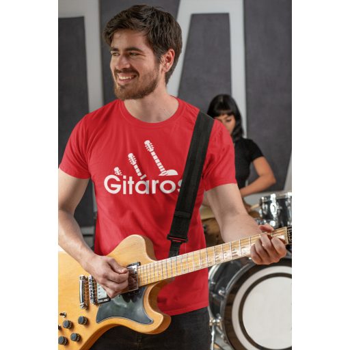 Gitáros póló – Egyedi ajándék zenészeknek