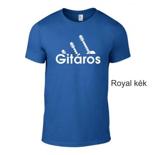 Gitáros póló – Egyedi ajándék zenészeknek