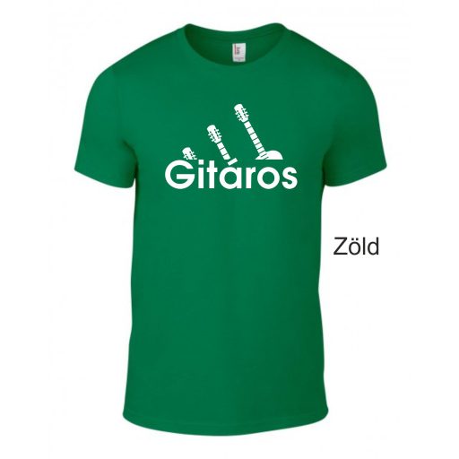 Gitáros póló – Egyedi ajándék zenészeknek