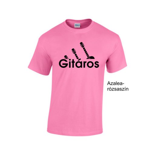 Gitáros póló – Egyedi ajándék zenészeknek