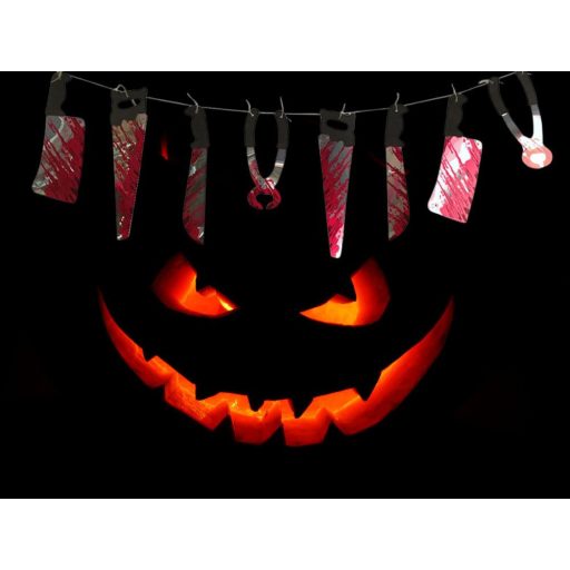 Halloween füzér 2 méter