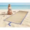 Szalma strandszőnyeg 60x170 cm feltekerhető strand matrac napozáshoz