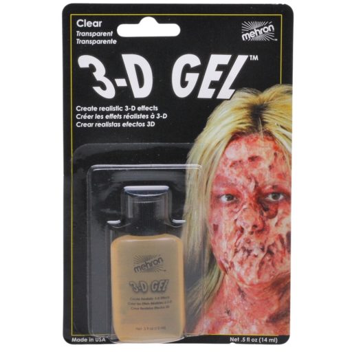 Mehron 3-D Gel - Clear (15ml)
