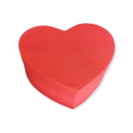 Papír ajándék doboz - szív alakú 11 cm