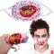 Halloween maszk véres fogakkal