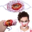 Halloween maszk véres fogakkal