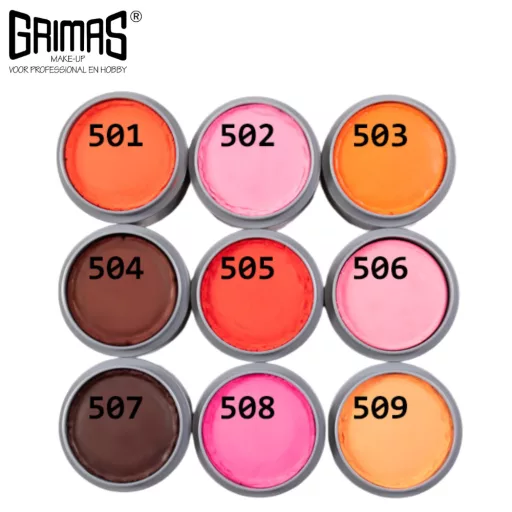 Grimas Orange Pure arcfesték 15 ml 509