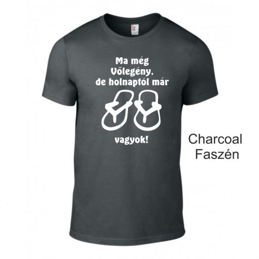 Póló - Ma még vőlegény, de holnap már papucs vagyok!