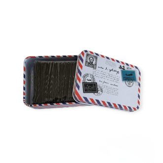 Hajcsat, hullámcsat 6 cm 100db fém dobozban
