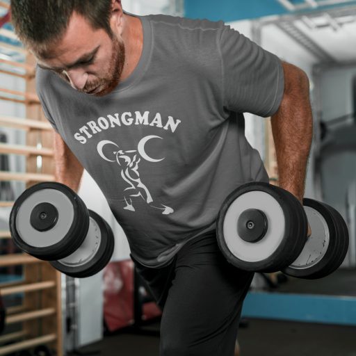 Strongman póló – Erőemelők és súlyemelők számára