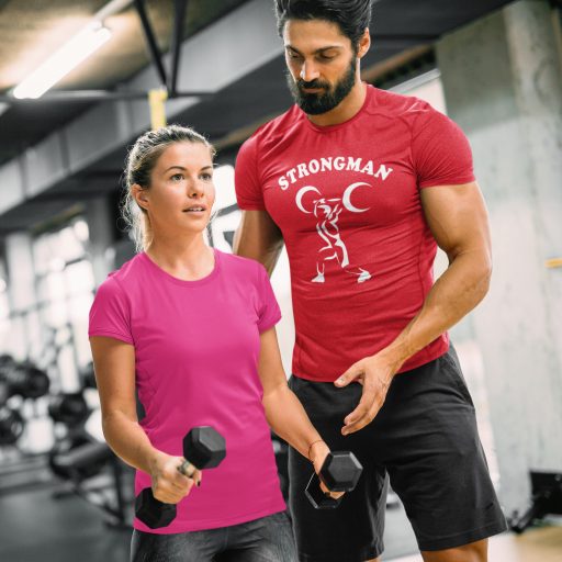 Strongman póló – Erőemelők és súlyemelők számára