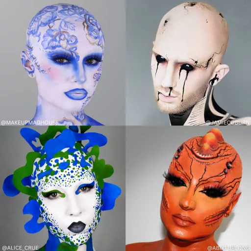 Mehron Latex Kopaszsapka – Professzionális kopaszság maszk SFX-hez és karakter sminkhez