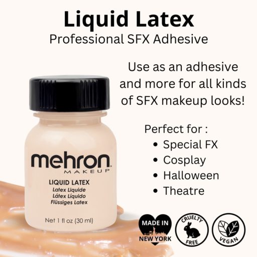 Mehron Liquid Latex - Light Flesh 30ml