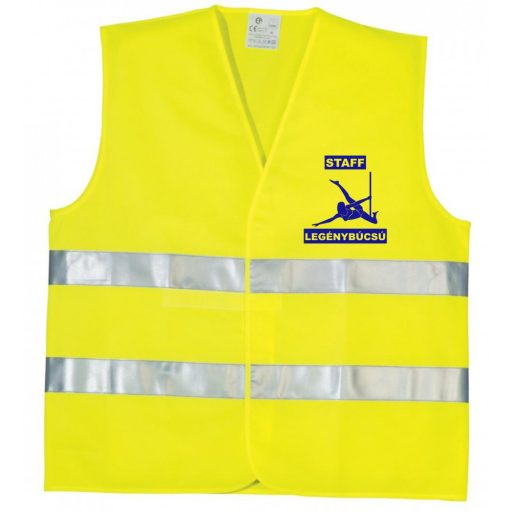 LÁTHATÓSÁGI BIZTONSÁGI MELLÉNY - STAFF Legénybúcsú 