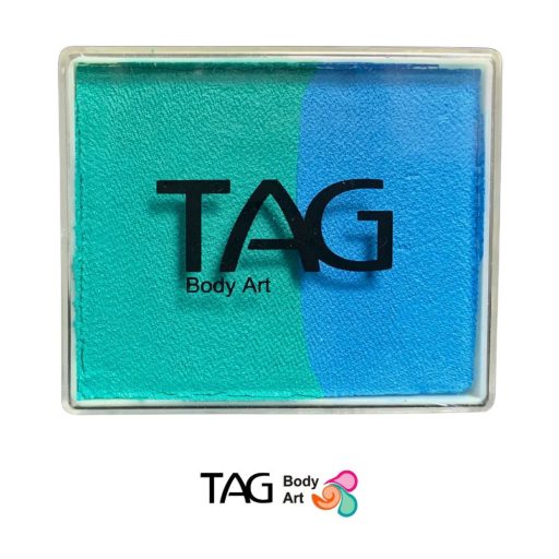 TAG csíkos arcfesték TEAL & LIGHT BLUE 50gr