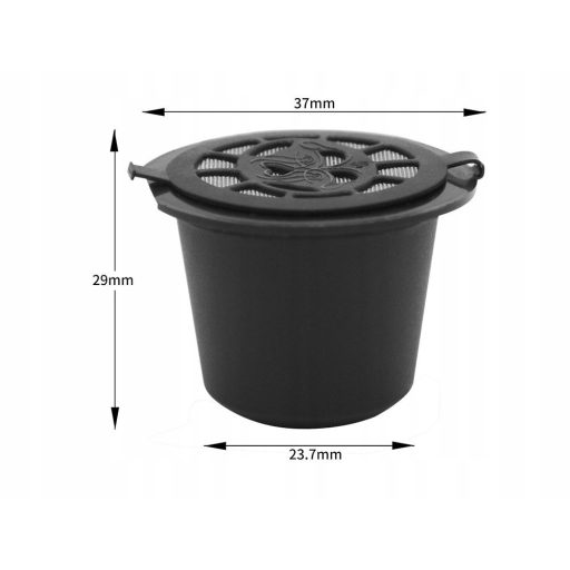 NESPRESSO KÁVÉ KAPSZULA ÚJRATÖLTHETŐ 5db