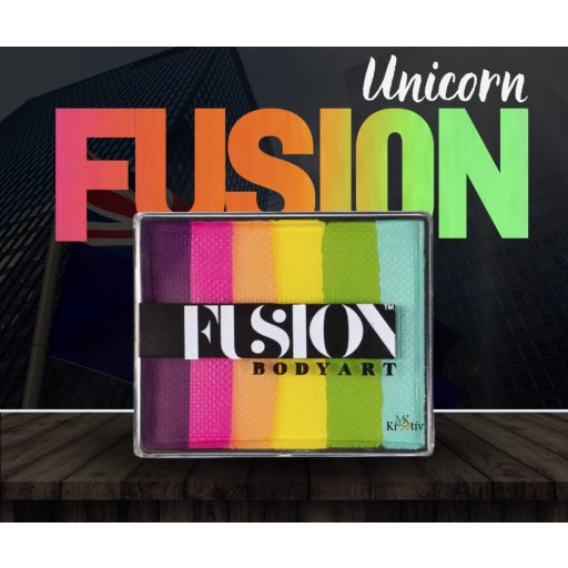 Fusion csíkos arcfesték Unicorn Party 50 gr