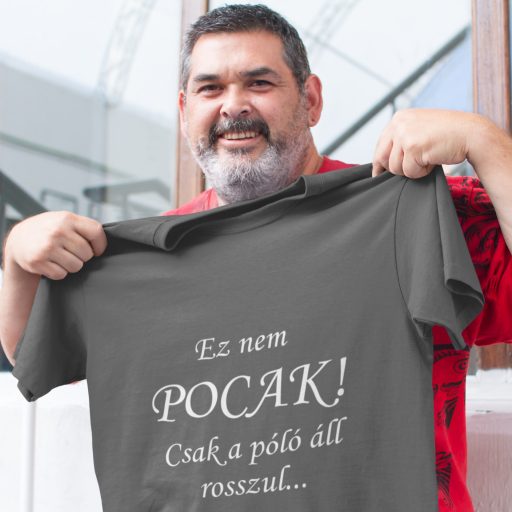 Vicces póló pocakos uraknak.