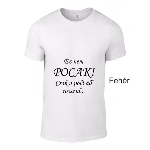 Vicces póló pocakos uraknak.